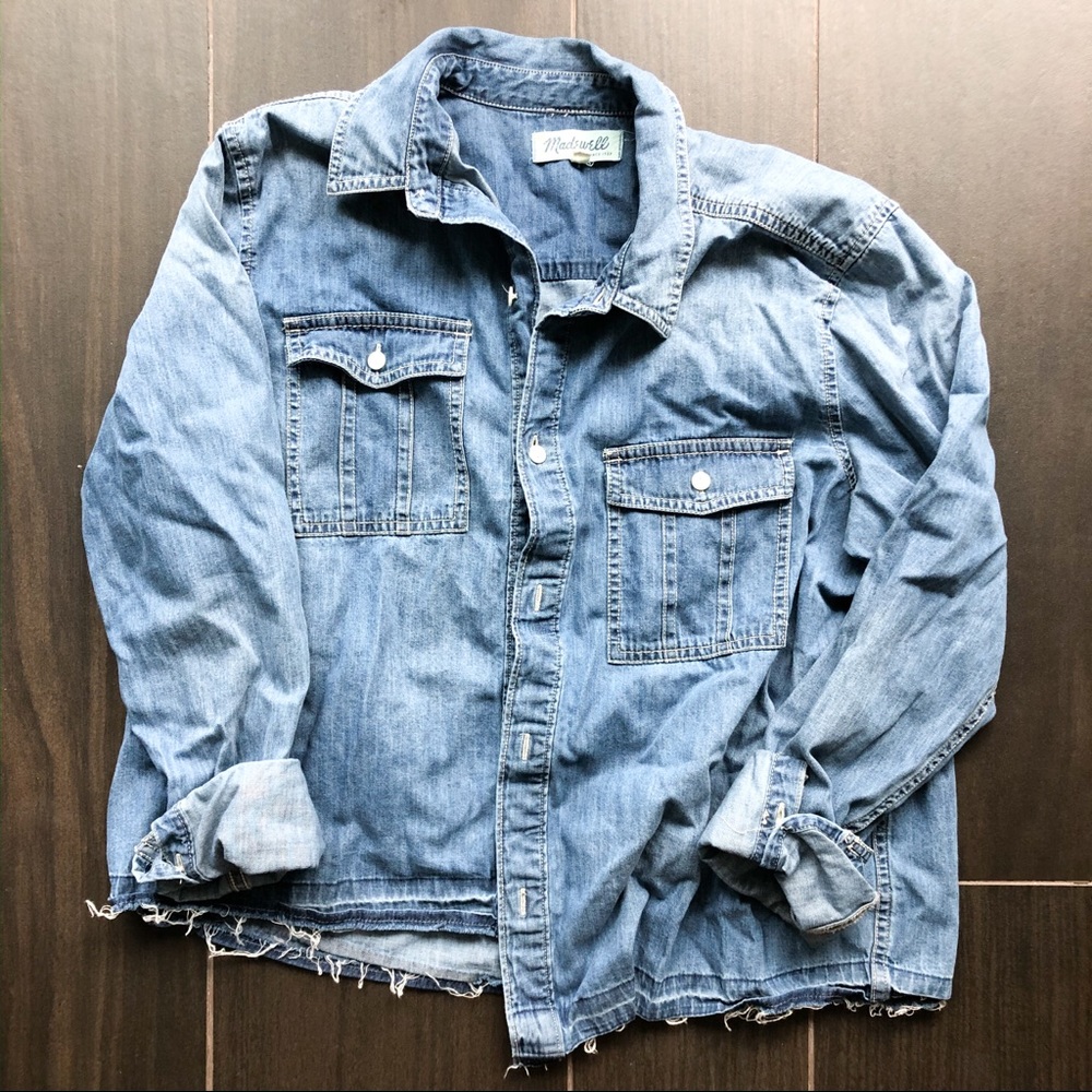 Madewell | Long sleeve denim shirt